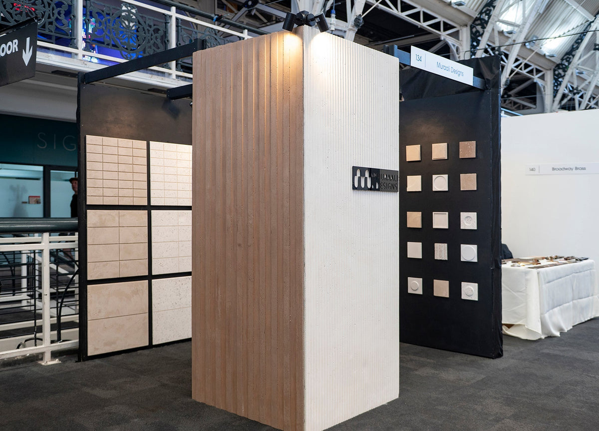 Muraali Designs stand at Surface Design Show 2026
