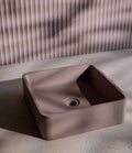 Square concrete basin