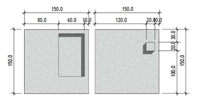 Niche concrete tile