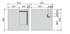 Niche concrete tile